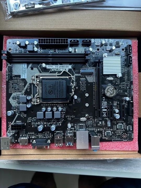 Placa mãe computador PC - H510M (MATX / 2 DDR4 - Foto 3