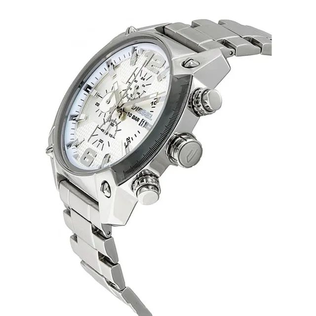 Relógio DIESEL Masculino Overflow Cronógrafo DZ4203/1BN - Foto 2