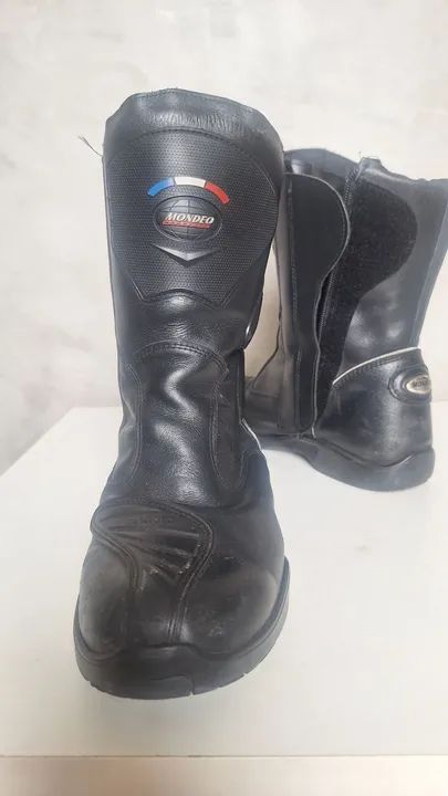 Botas de Motociclista Mondeo - Preta - Foto 3