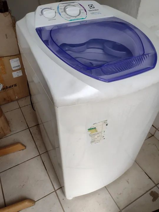 Máquina de Lavar Roupa Electrolux Super 8kg Turbo Agitação - Foto 2