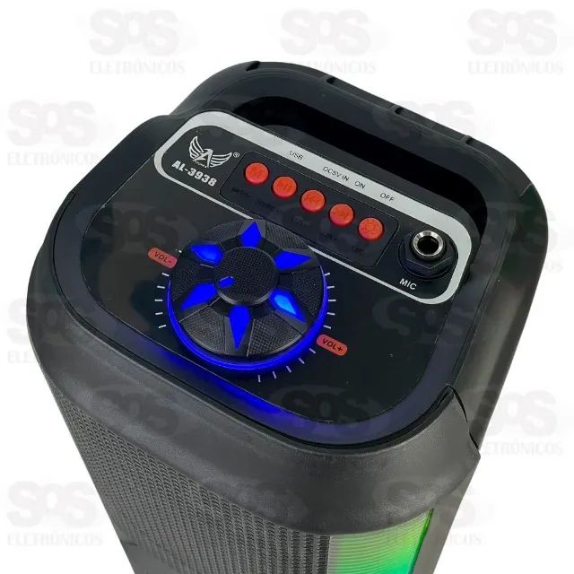Caixa De Som 30W Bluetooth/TWS/FM Com Luzes RGB  - Foto 3