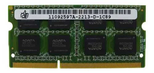 Memória Notebook Ddr3 8gb Ddr3 1600mhz Positivo Adata Nova