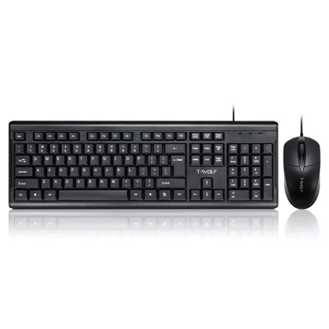 Kit Teclado e Mouse Com Fio USB Qualidade  - Foto 4