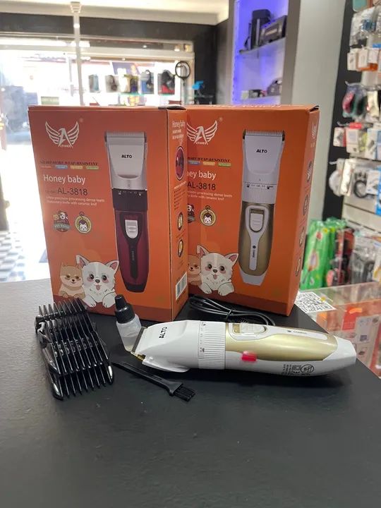 Máquina de Tosar Animais Profissional Recarregável altomex Al-3818