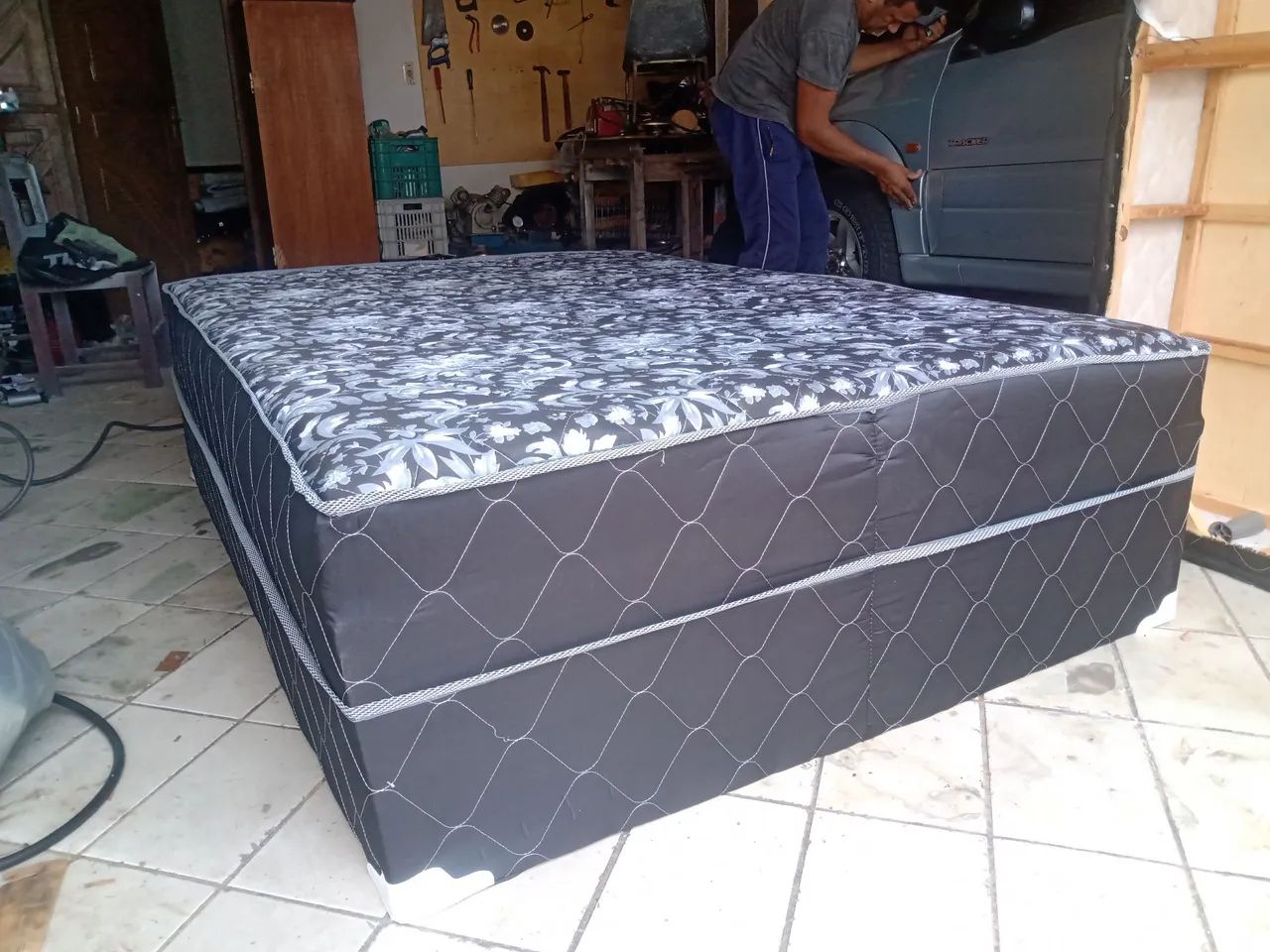 Cama casal molas em sacadas - Foto 3