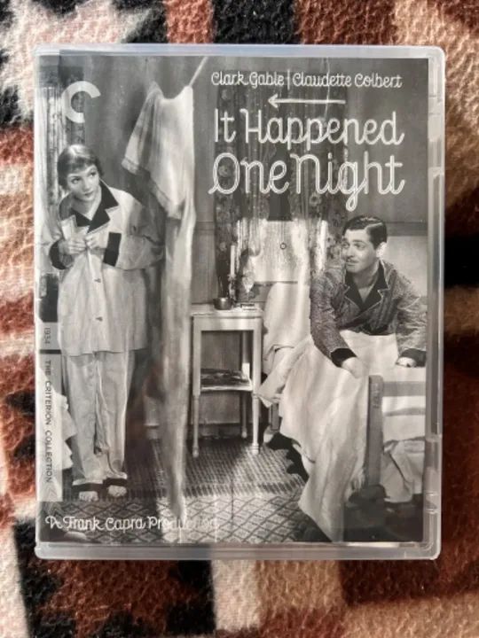 Blu-Ray Criterion Collection Aconteceu Naquela Noite. Importado. Sem legendas em PT-BR