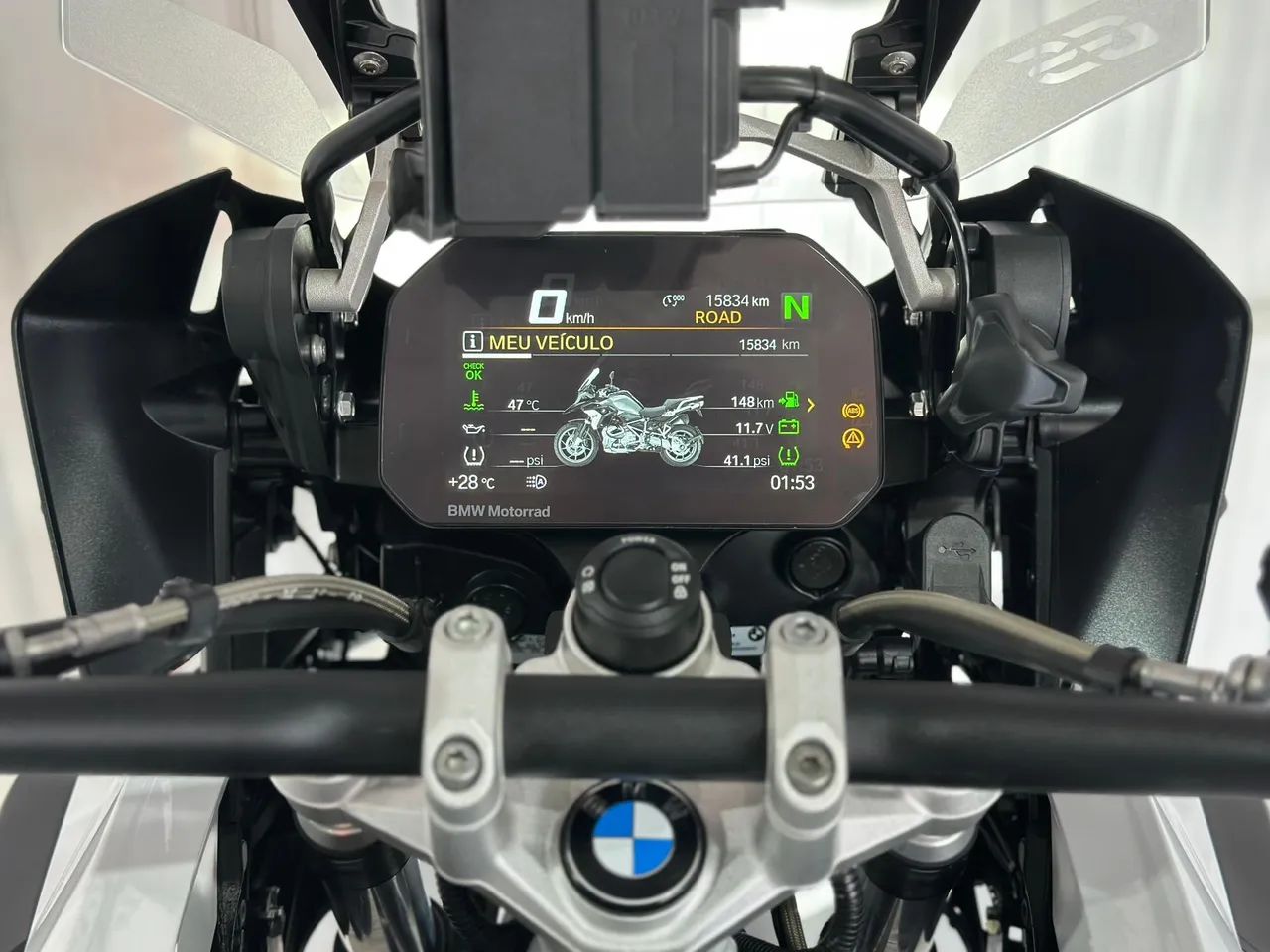 R 1250 GS PREMIUM RALLYE ABS BRANCA 2022/2023 - Foto 3
