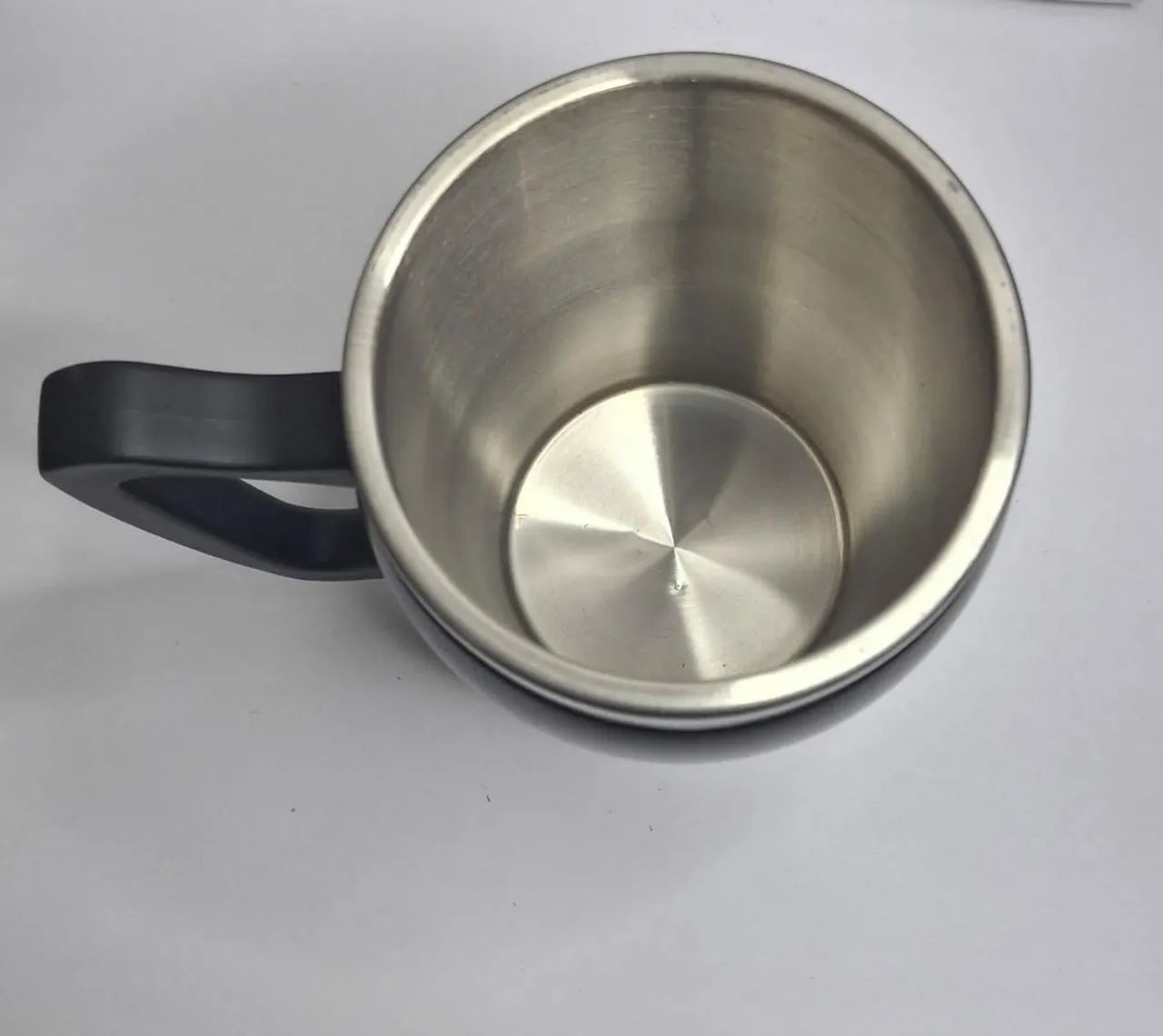 Caneca C/ Tampa 350ml em Aço Inox - Rosa (NOVO) - Foto 5