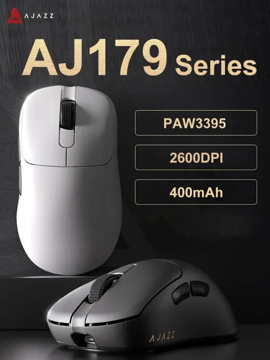 Mouse Ajazz AJ179 Pro 8K Wireless Sem Fio (com Base de
