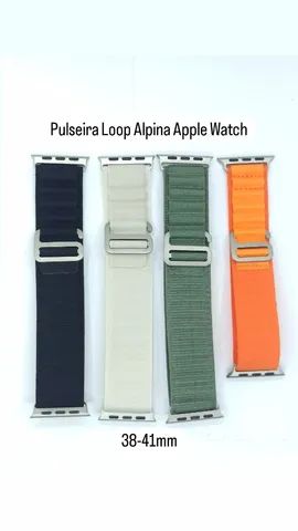 Pulseira Apple Watch 38 40 mm Alpina Trail