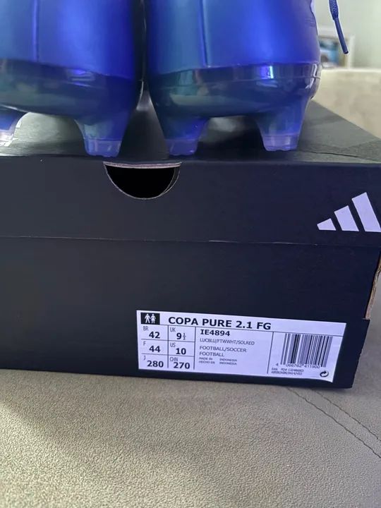 Chuteira Adidas Copa pure 2 .1 fg 42 - Foto 2