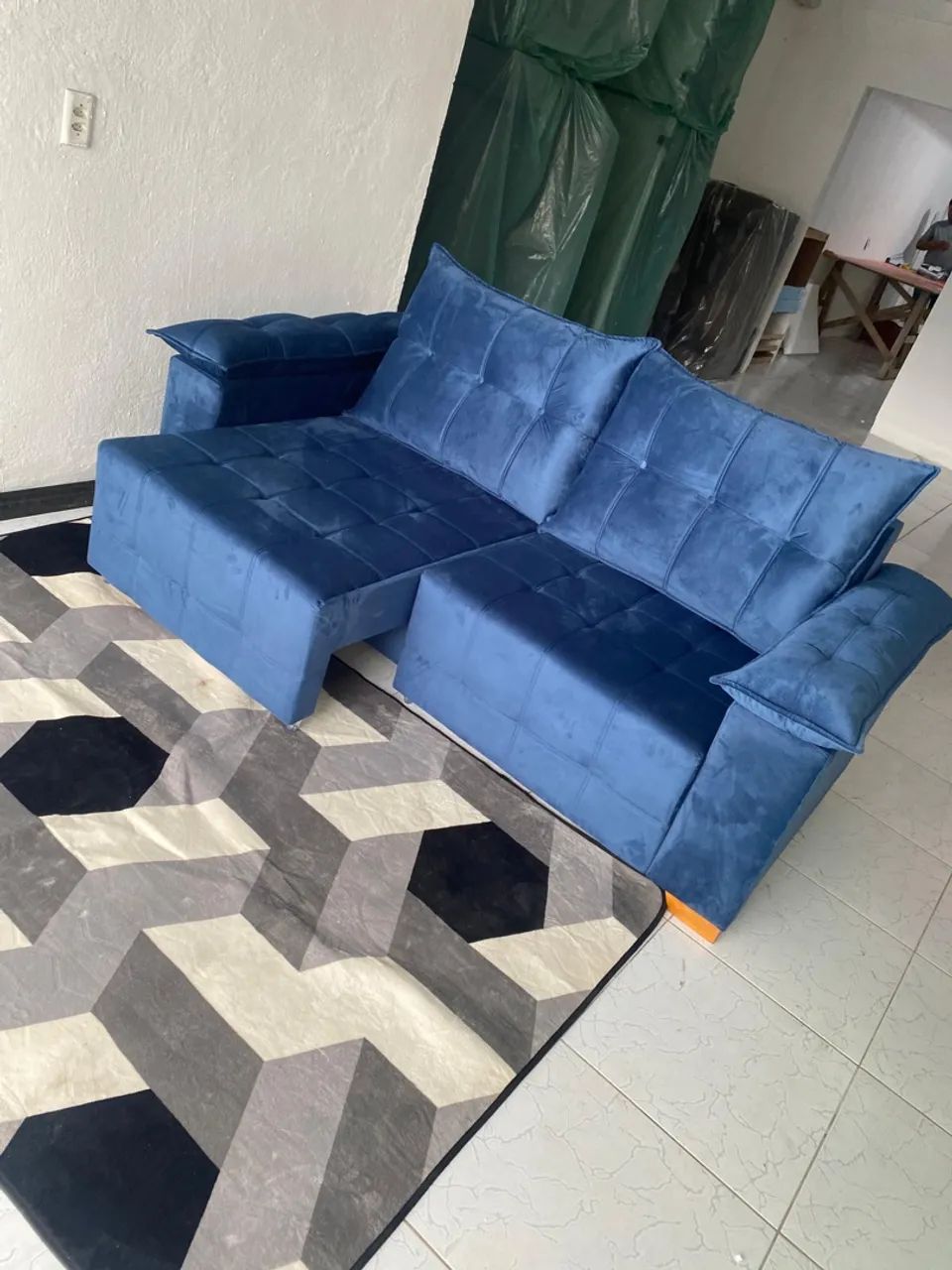 SOFÁ RETRÁTIL PRONTA ENTREGA - Foto 3
