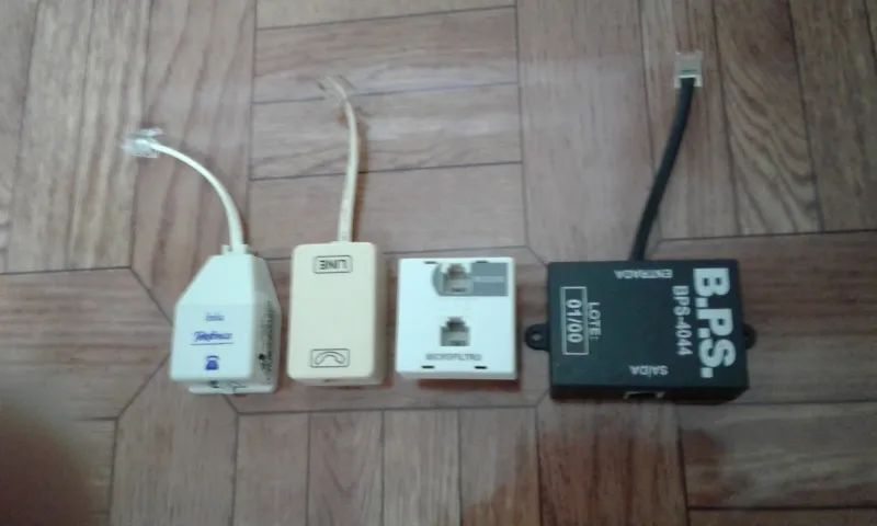 Micro Filtro Adsl - Telefone, Modem e Internet - Foto 3