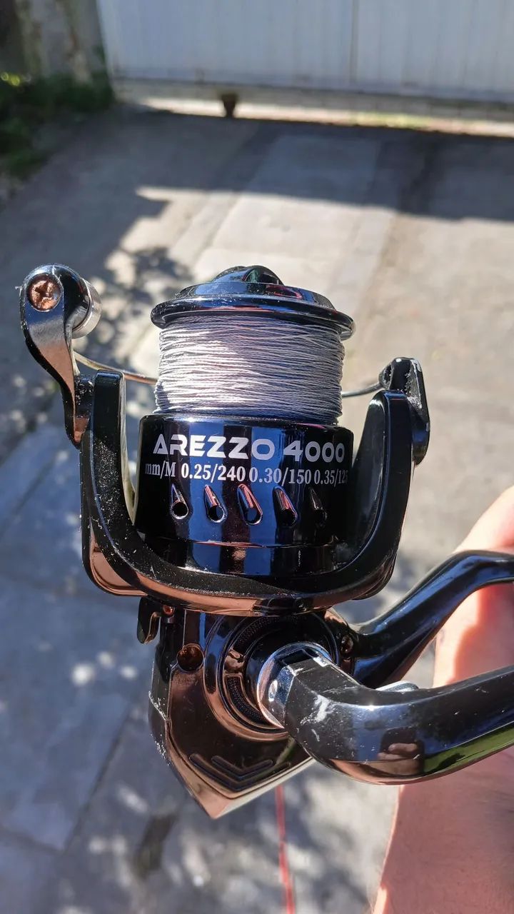 Vara de pesca 1.5m 25-40 lbs com iscas - Foto 2