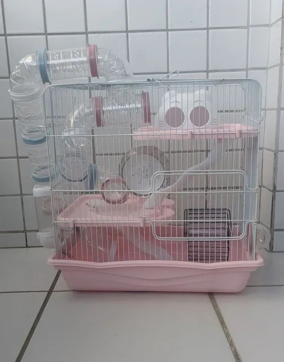 Gaiola Safari para Hamster com Acessórios