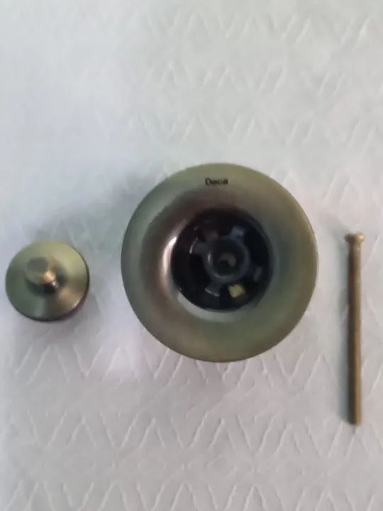 Válvula de lavatório esc. c/s ladrão Ouro Velho 1602 DECA  - Foto 2