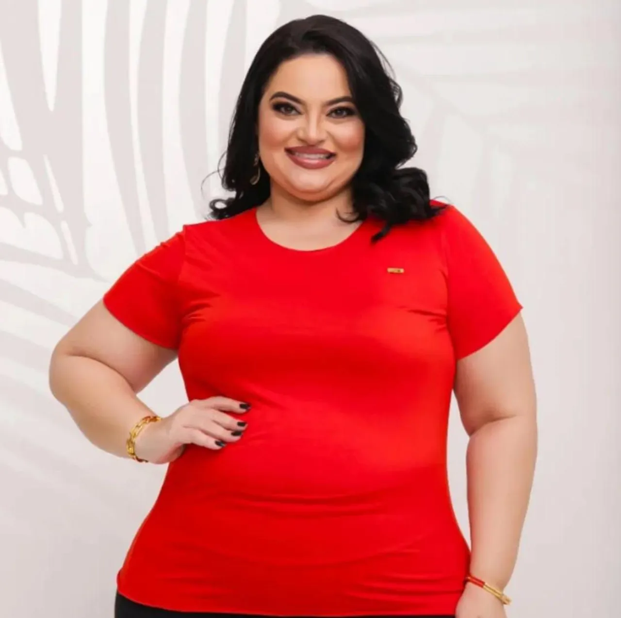 Camiseta Feminina Vermelha