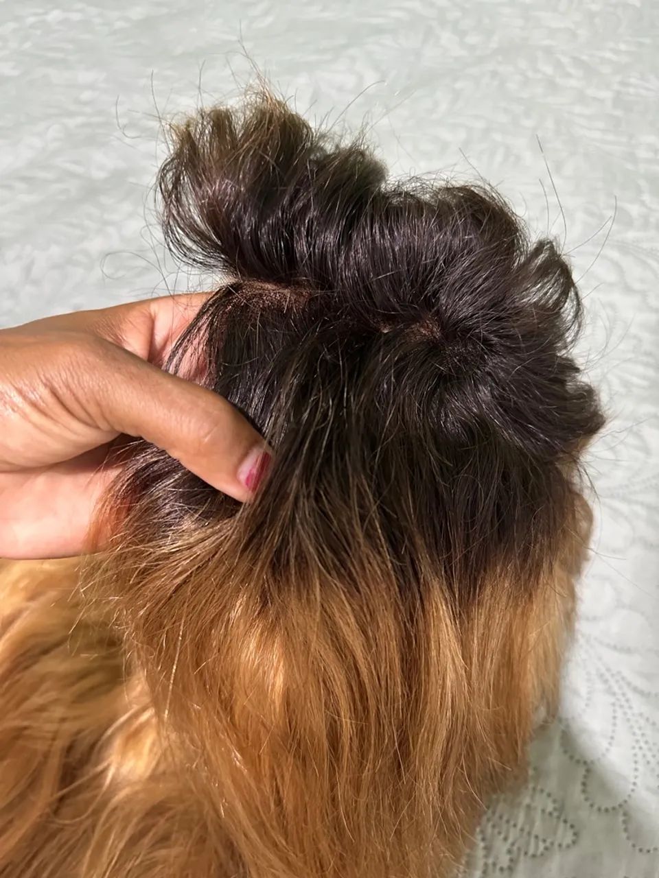 Lace front cabelo humano - Loiro Mel - Foto 2