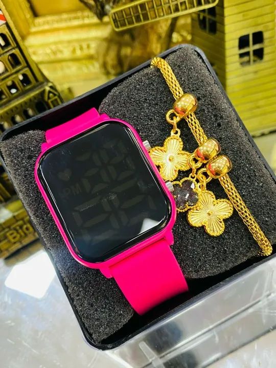 RELÓGIOS FEMININOS DE LED À PROVA D'ÁGUA - Foto 5