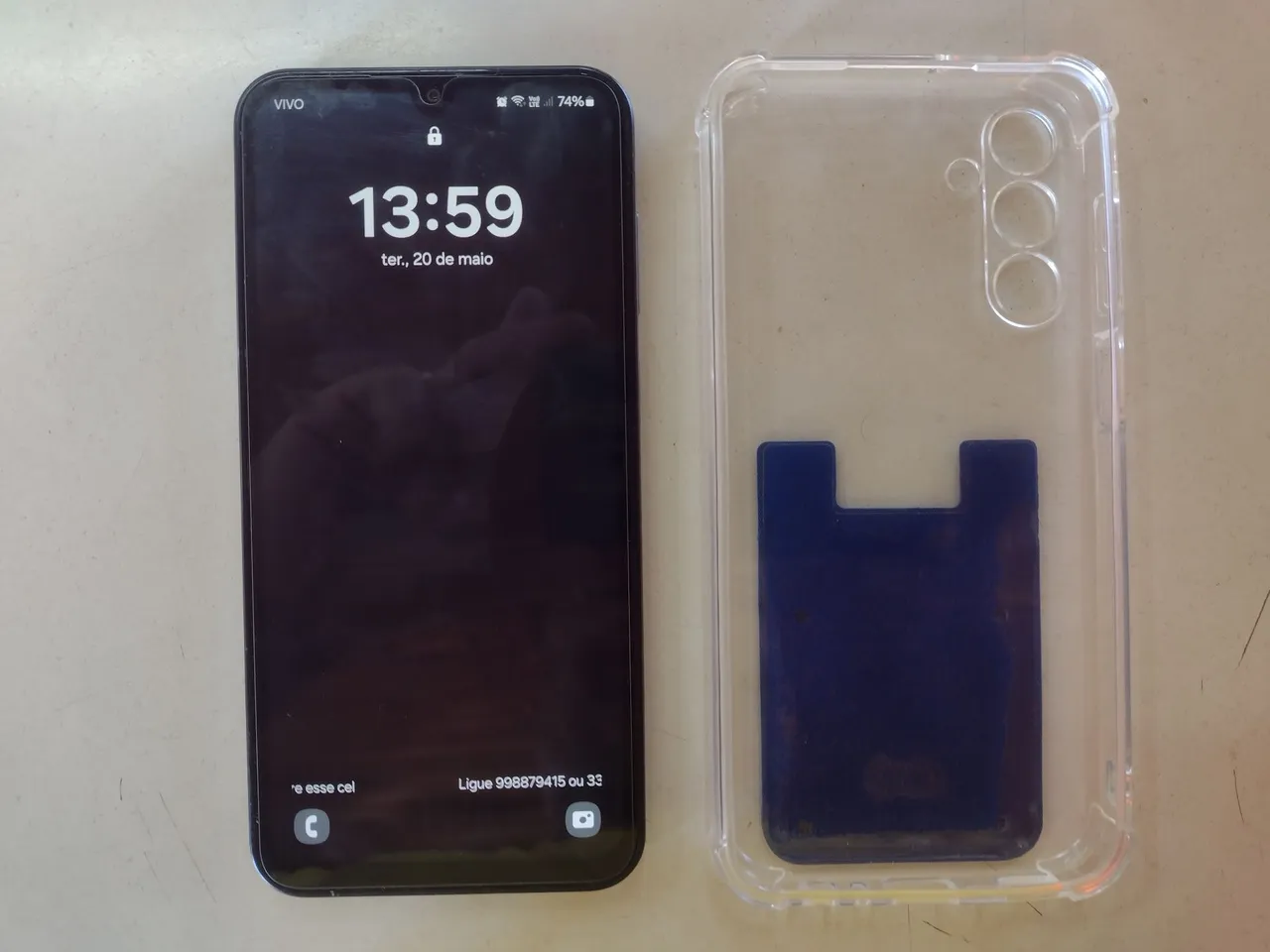Samsung galaxy M15 5G 6000mAh NFC, 128GB + 4+4 Ram Plus