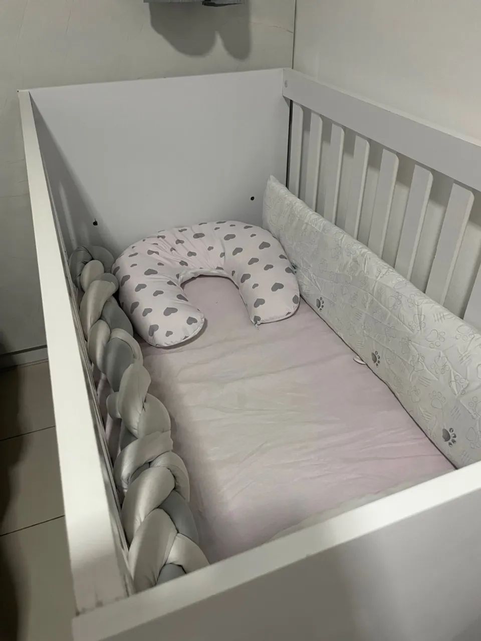 Vendo berço infantil Americano Retrô  - Foto 4