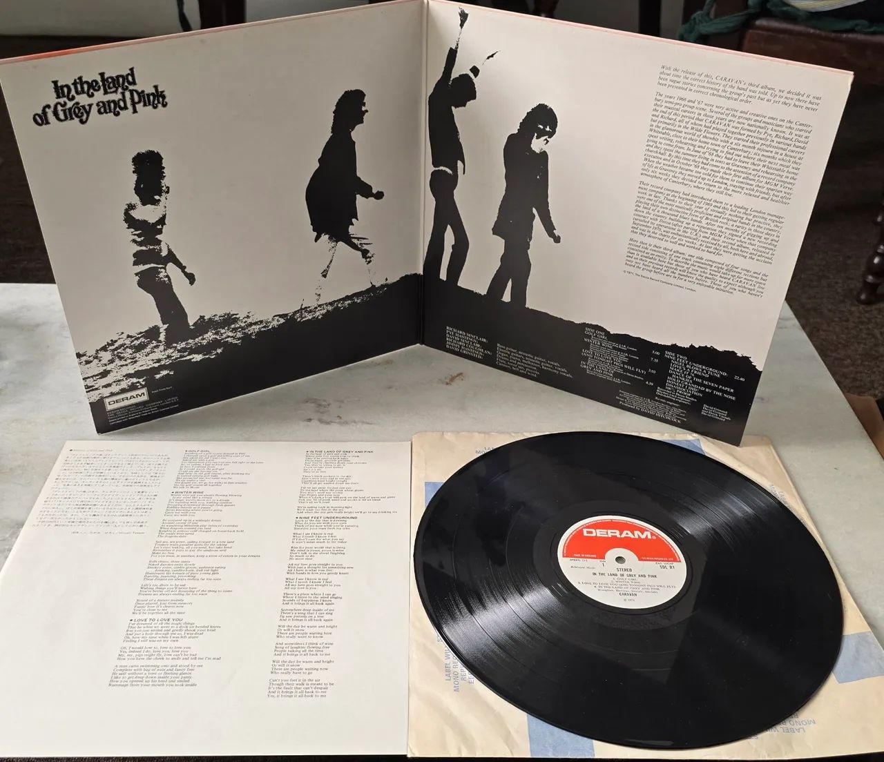 Lp Caravan - In The Land Of Grey And Pink 2ND Press UK 1972