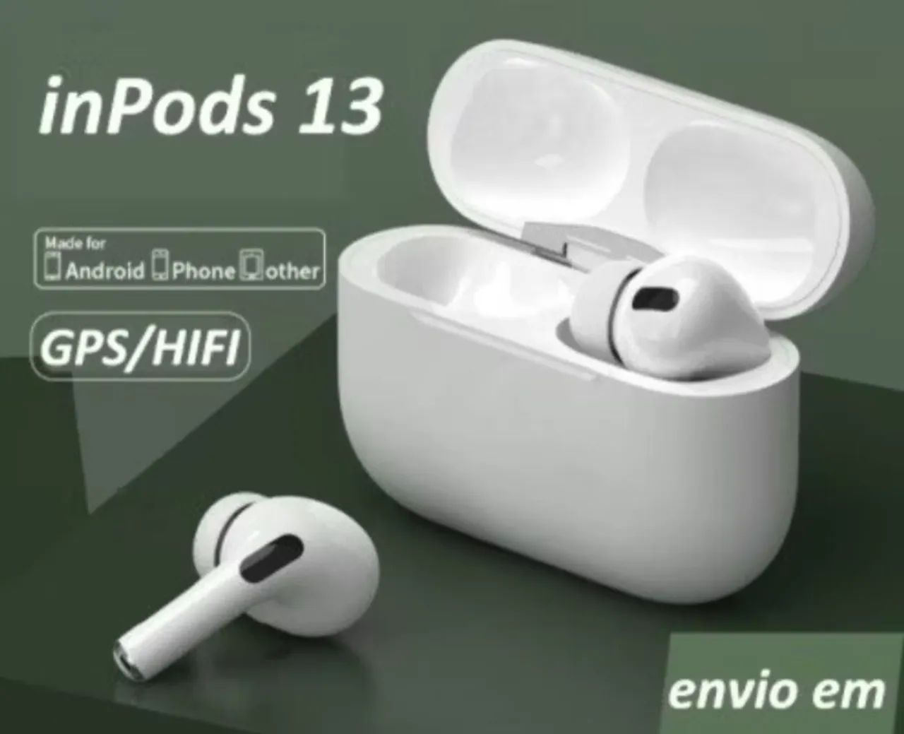 Fone de Ouvido Bluetooth i13 