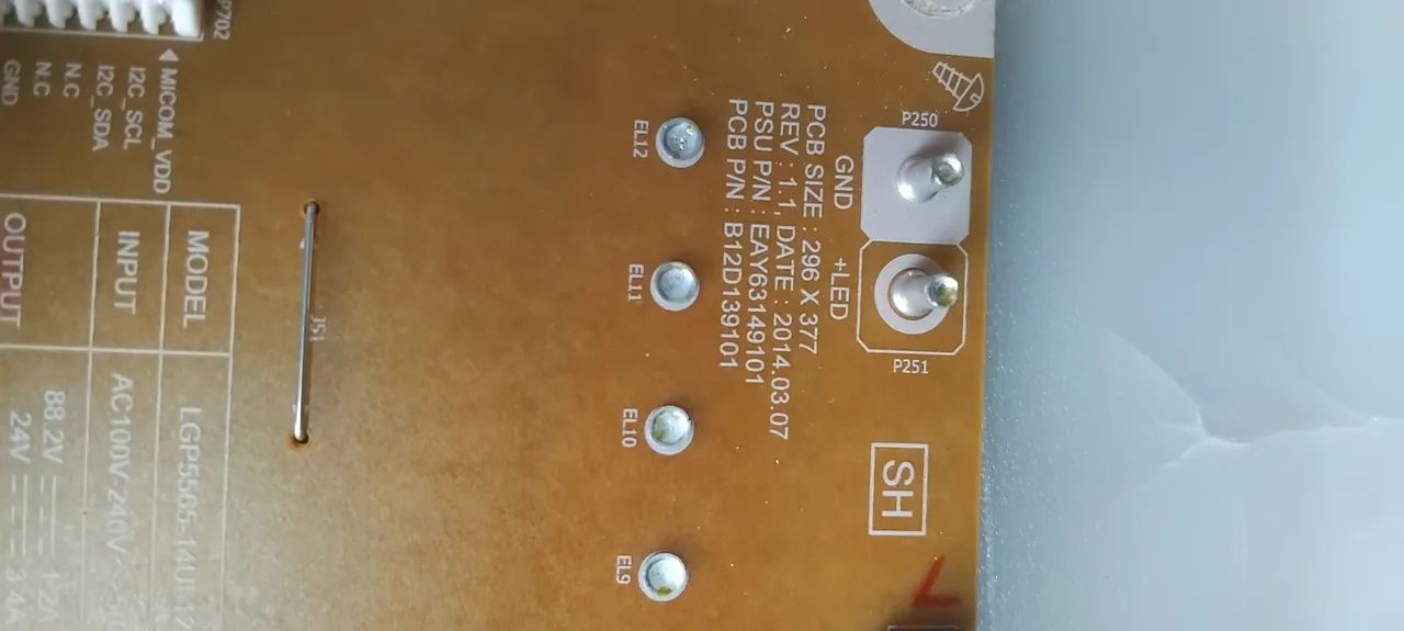 Placa Fonte LG 65UB9500 - Foto 3