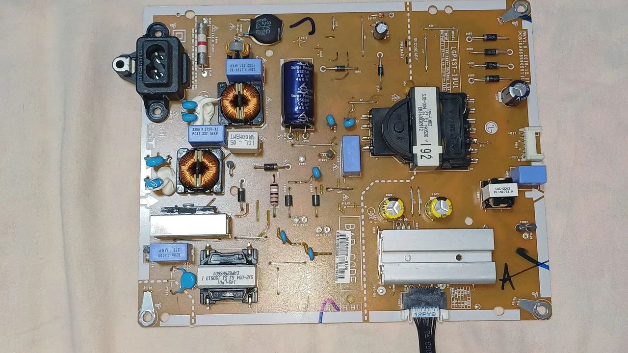 Placa de Fonte para TV LG 43 polegadas