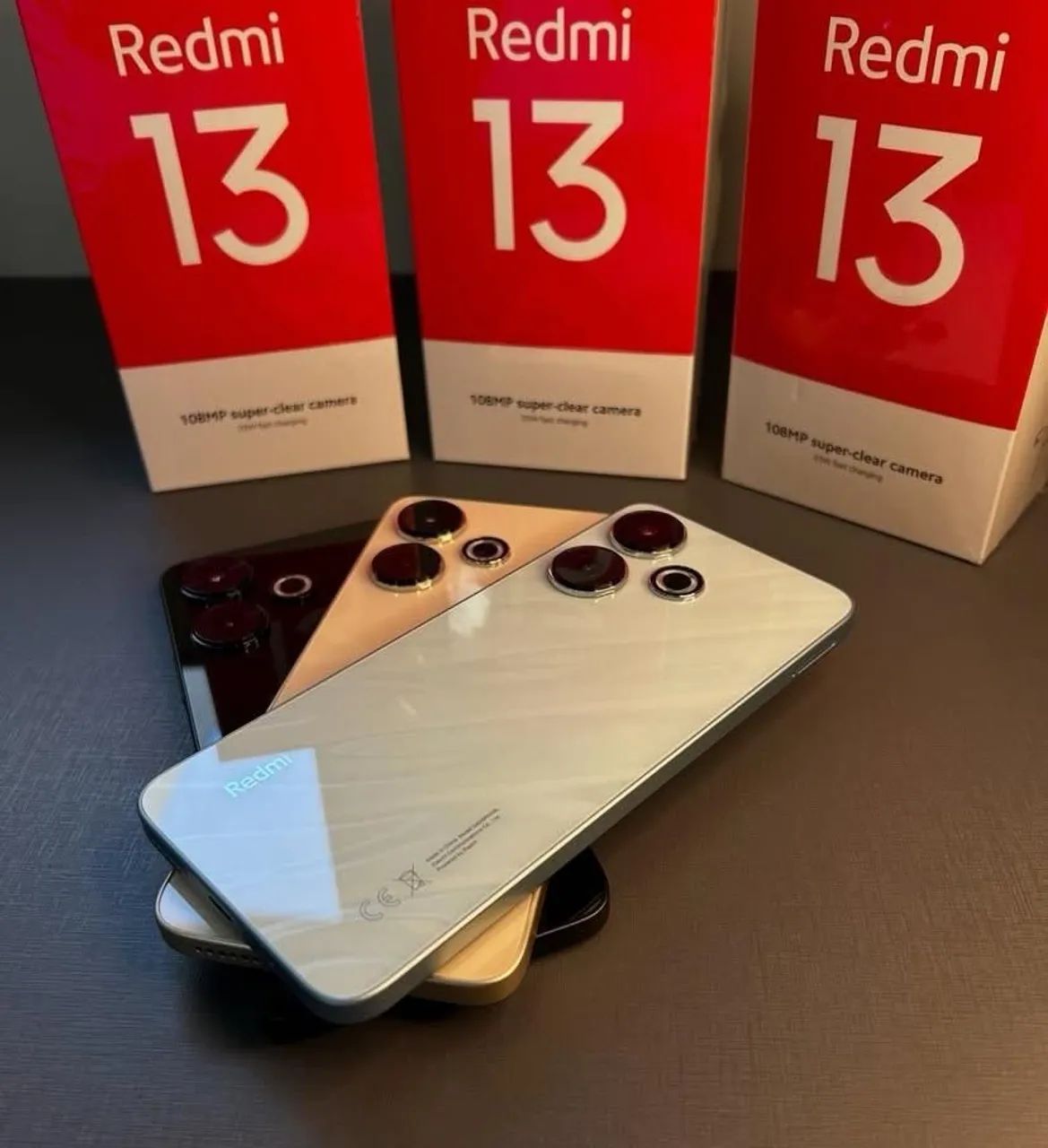 SMARTPHONE REDMI 13 4G 256/8RAM - LACRADO, GLOBAL 