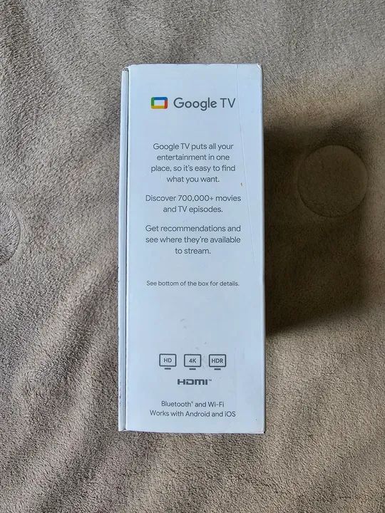 Chromecast com Google TV 4K  - Foto 4