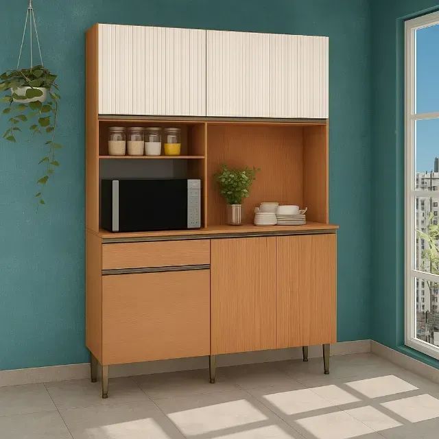 (Em estoque Novo)  Armário de cozinha Marina 