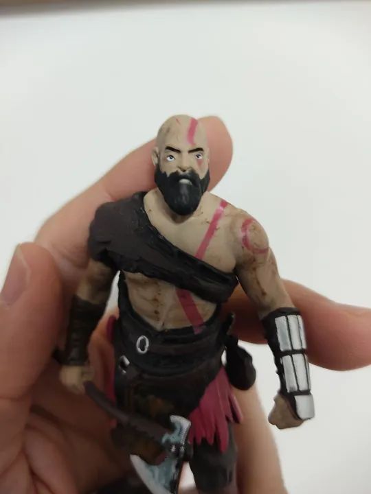 Boneco Kratos God of War 10,5cm - Foto 5