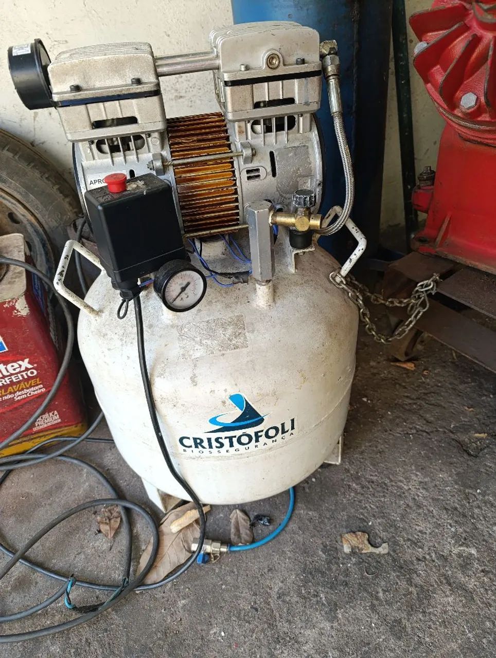 Moto compressor odontológico  - Foto 2