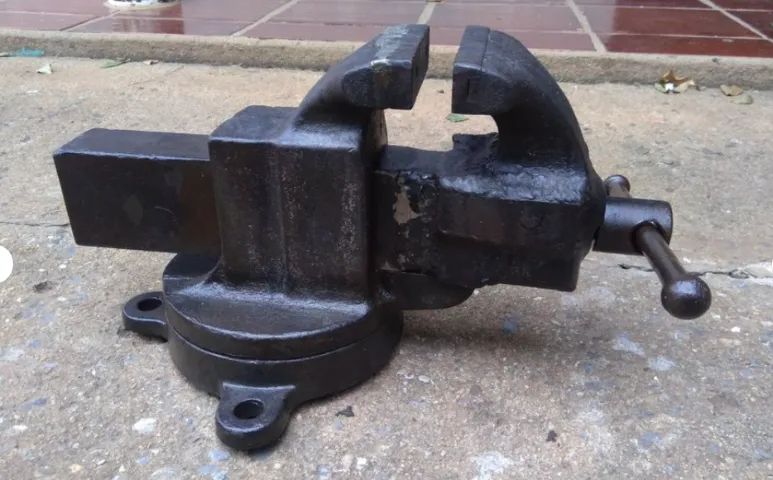 Morsa Americana,Ferramentas,Base giratória,totalmente funcional,fuso perfeito - Foto 5