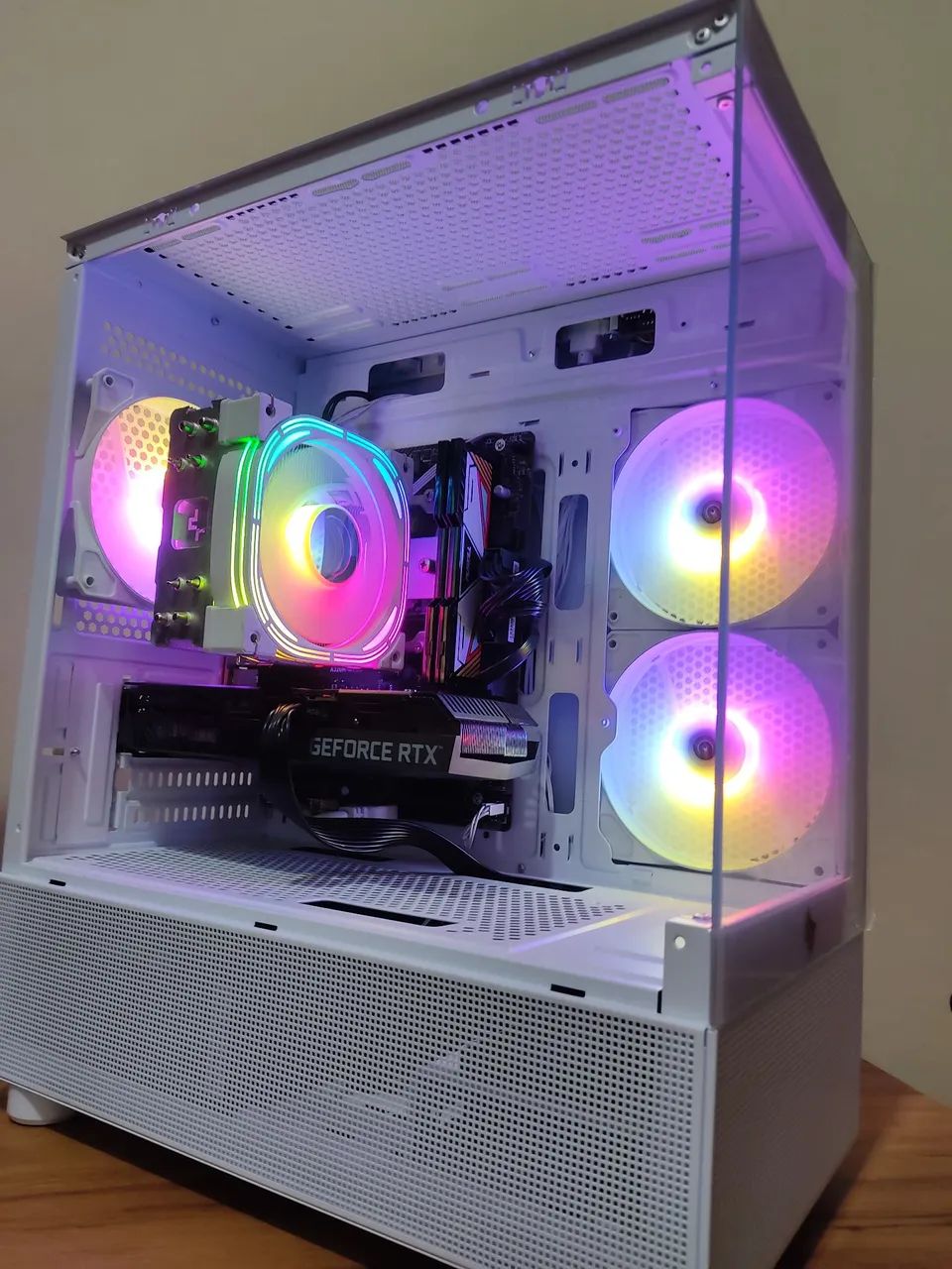 PC Gamer AM4 Ryzen 5 5600x 32GB  RTX 3060ti 8G 1TB SSD 600W - Foto 2