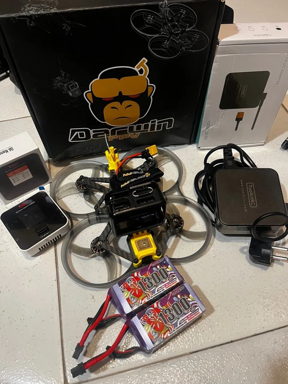 Kit Drone FPV completo com 2 drones!  - Foto 3