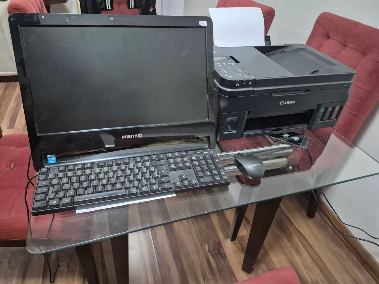 Kit Comput Positivo DESKTOP, INTEL CELERON, 4GB, MI 250GB+ IMPRES/ESC CANON 4111 - Foto 5