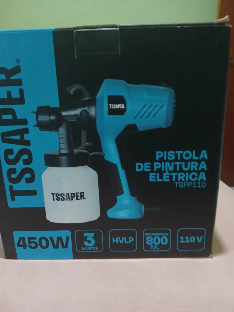 Pistola de Pintura Elétrica TSSAPER TSPP110 450W