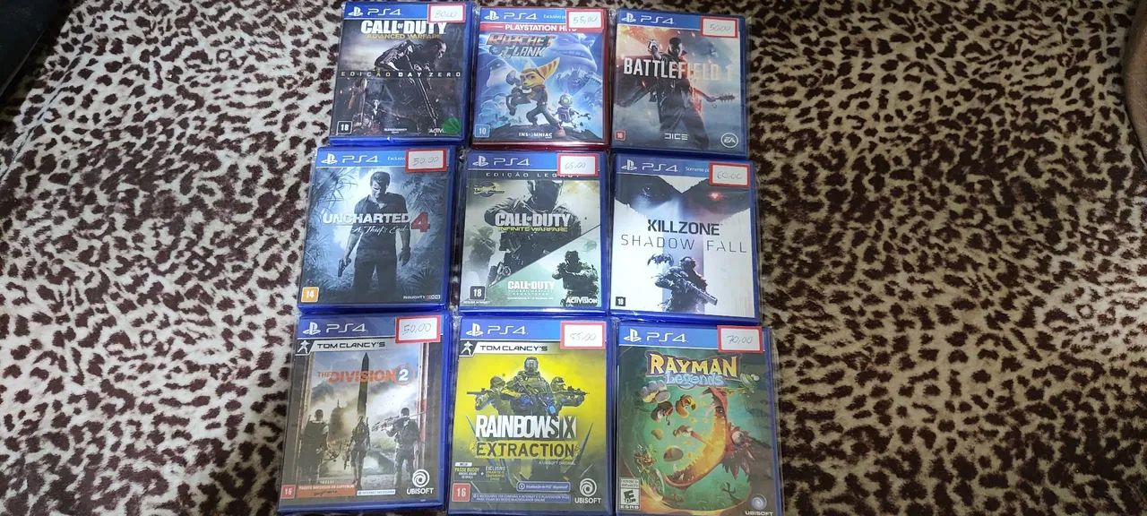 Jogos PS4 leia a descrição 