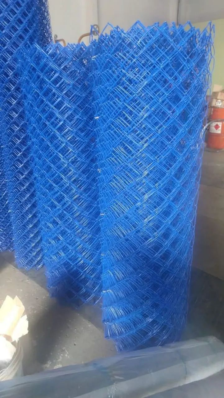 Tela alambrado revestido em PVC para quadras e cercamentos em geral - Foto 4