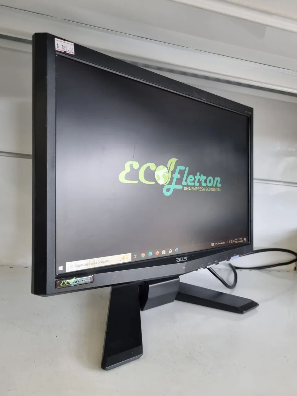 Monitor Acer 17" Polegadas Widescreen Conexão VGA Ótimo Estado por 149,00 - Foto 3