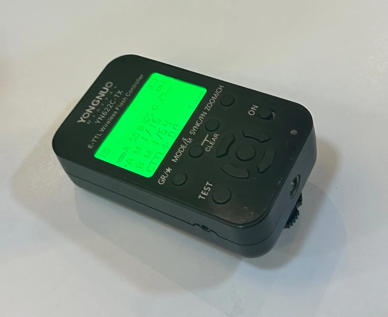 Rádio Flashe 622c para cânon