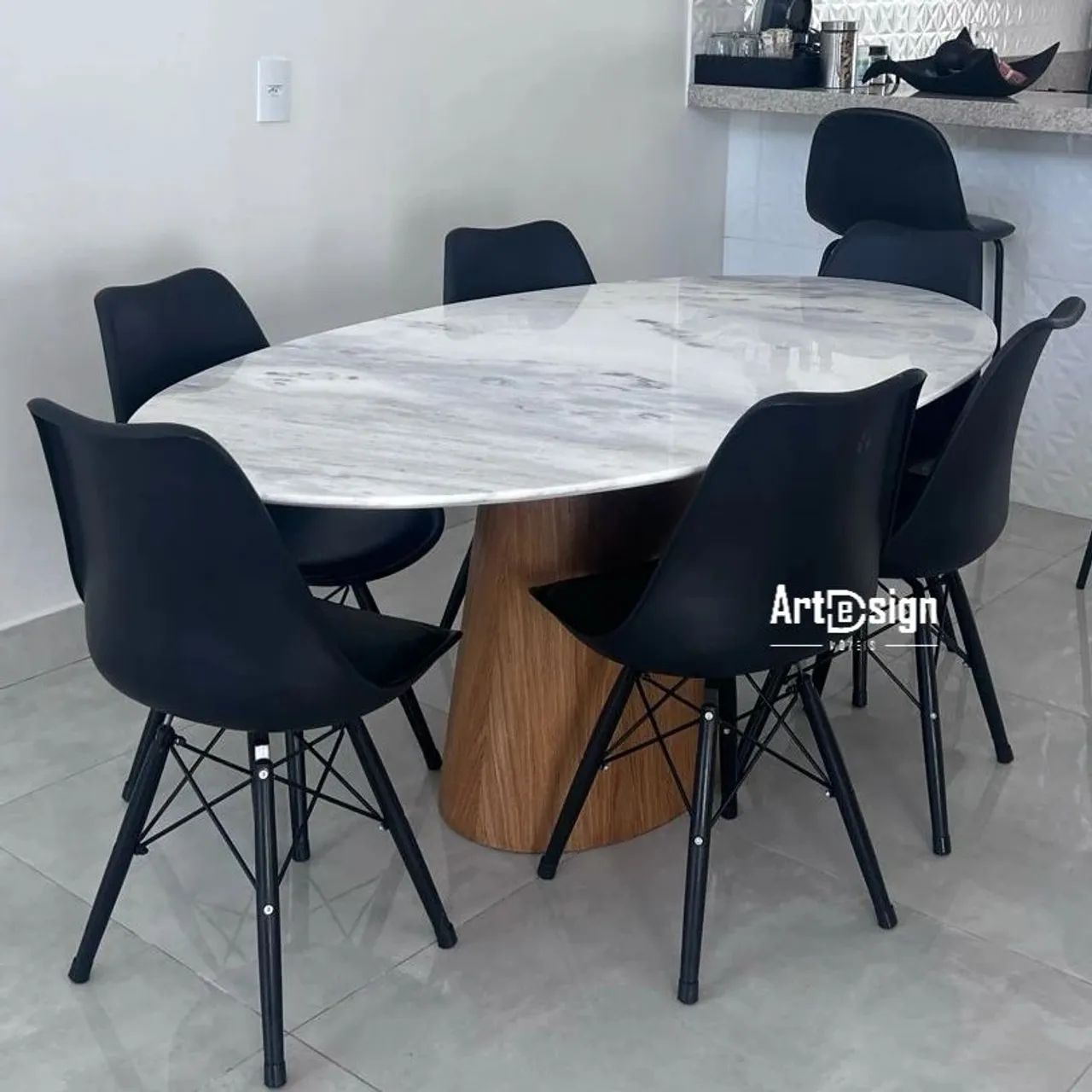 Mesa de Jantar em Mármore  - Foto 5