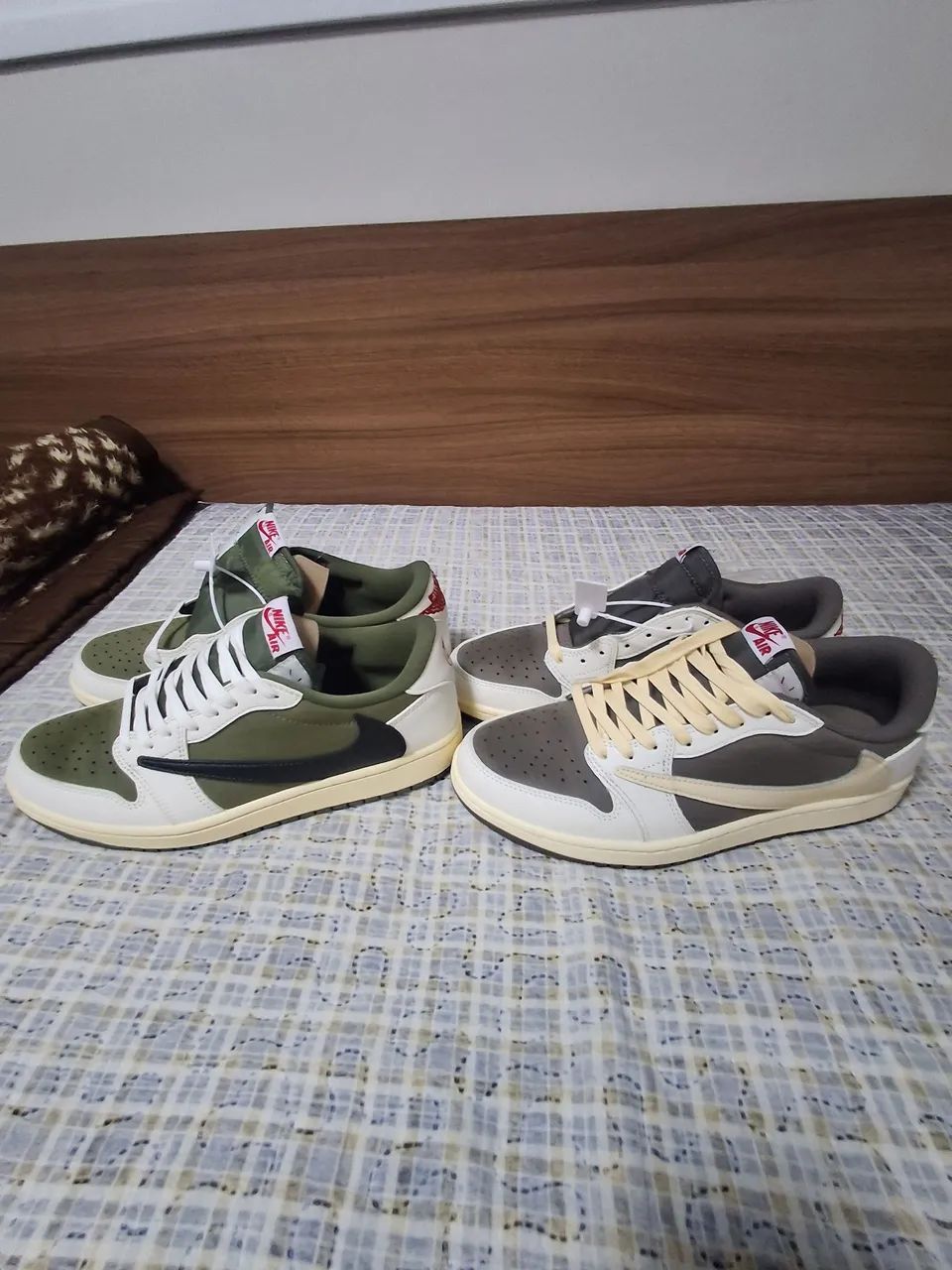 Tênis Nike Air Jordan 1 travis scott