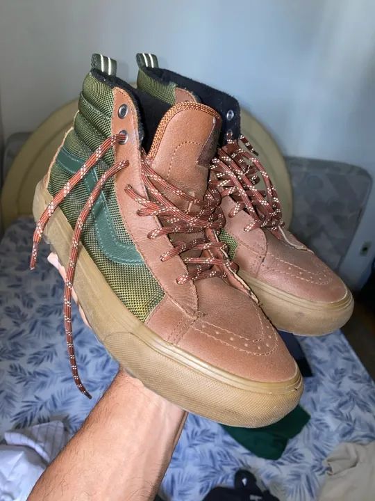 Vans couro marrom - raro - 39/40 - Foto 4