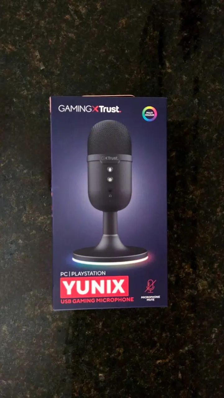 MICROFONE GAMING TRUST GXT 234 YUNIX - NUNCA USADO
