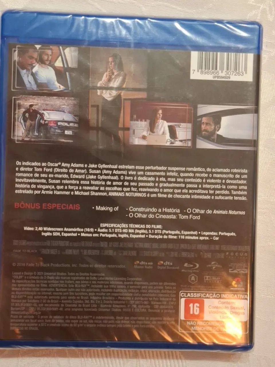 Bluray Animais Noturnos  (Lacrado) - original - Foto 2