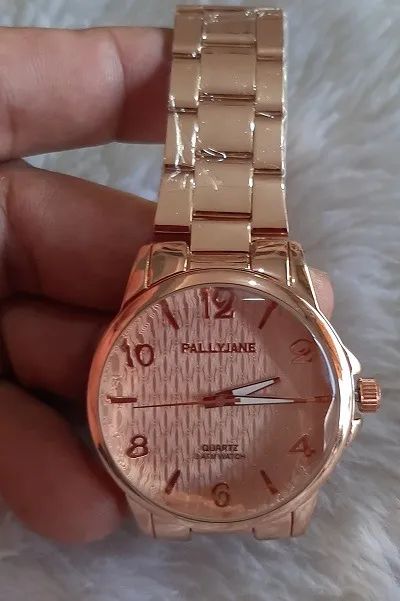 Relógio feminino com pulseira a prova de água - Foto 3