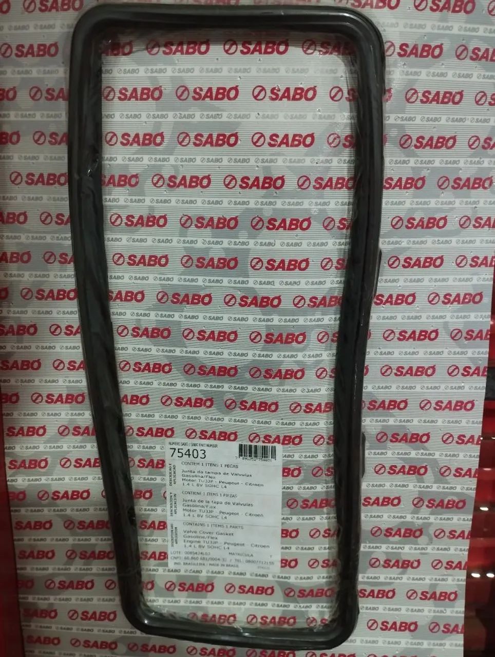 Junta da tampa de válvula Peugeot 1.4